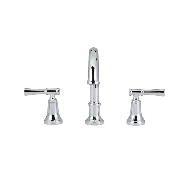 Delta Chamberlain 8 in. Widespread 2‑Handle Bathroom Faucet in Chrome