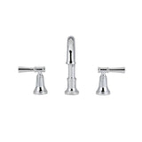 Delta Chamberlain 8 in. Widespread 2‑Handle Bathroom Faucet in Chrome