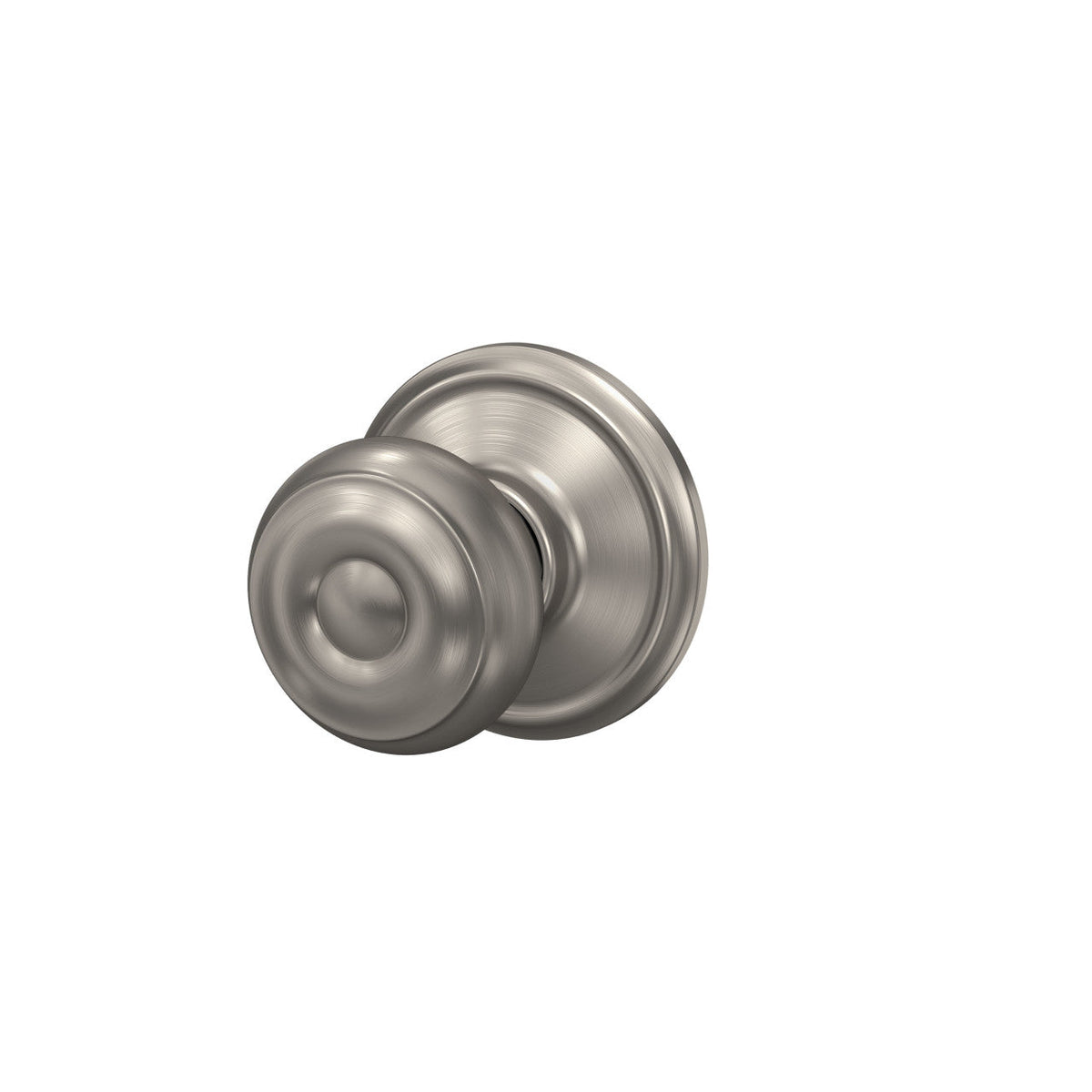 Schlage Georgian Bright Brass Passage Lockset, ANSI Grade 2, 1-3/4 in.