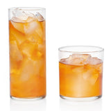 Miles 16 oz. 16-Piece Glass Drinkware Set