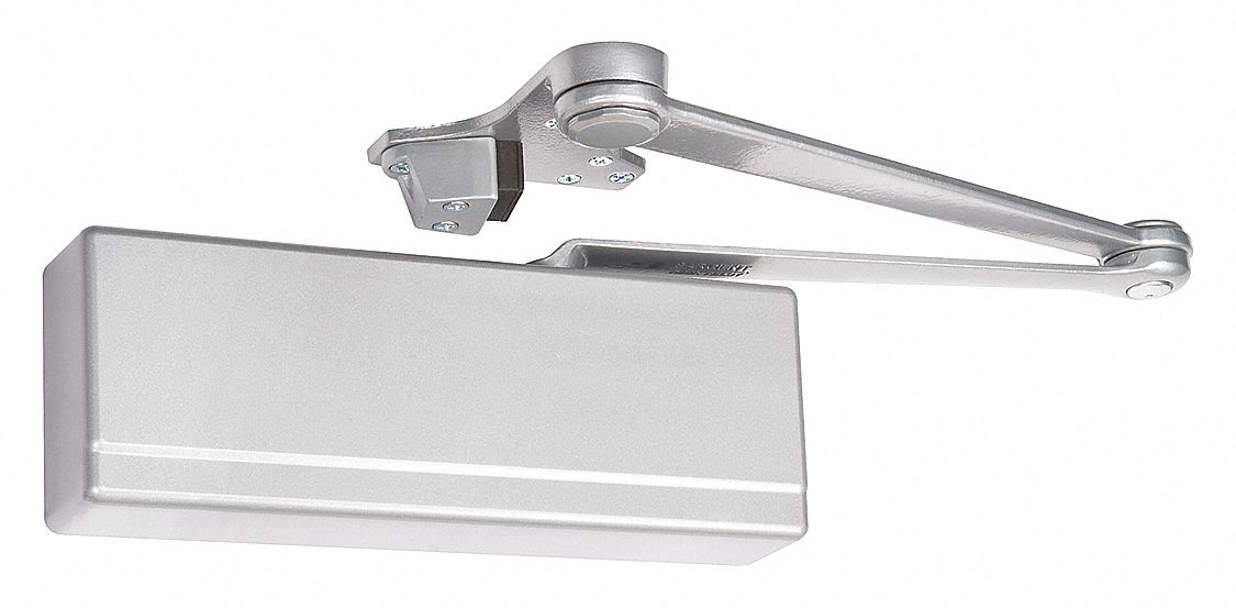 SARGENT Heavy Duty Parallel Mount Door Closer, Grade 1, Aluminum