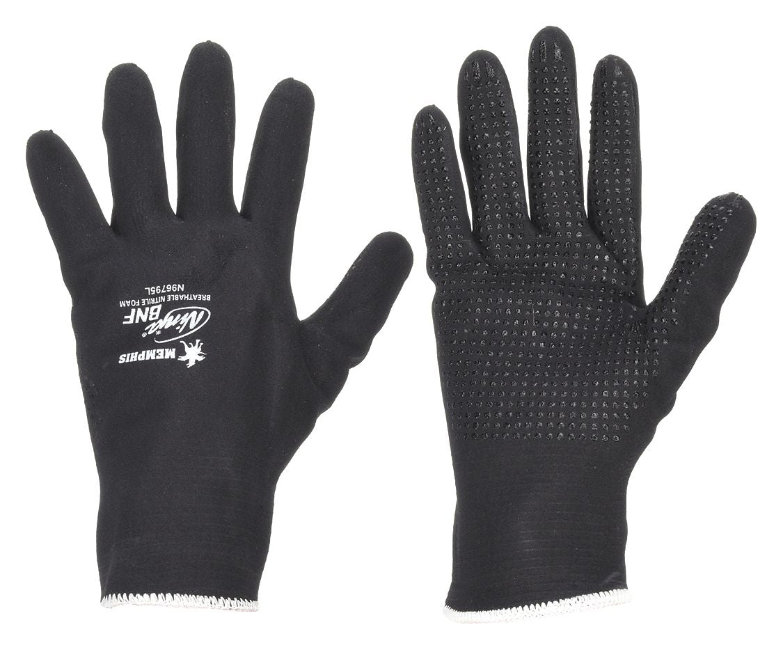 MCR SAFETY Ninja BNF Nitrile Double Dipped Gloves - M