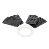 78 sq. in. White Empanada Maker and Churro Maker with Lid