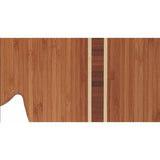 Totally Bamboo Sea Turtle Shape 1-Piece Cutting Board