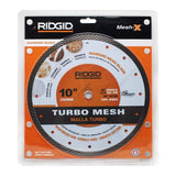 10 in. Mesh Rim Diamond Blade