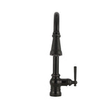 U by Moen Paterson Single-Handle Pull-Down Sprayer Smart Kitchen Faucet with Voice Control and PowerBoost, Matte Black