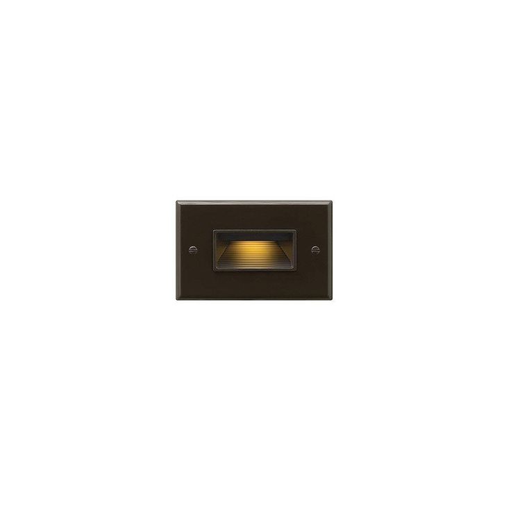 120-Volt 4-Watt Horizontal Bronze LED Luna Step Light