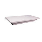 In Plain Sight Firearm Concealment Shelf, White - Super Arbor