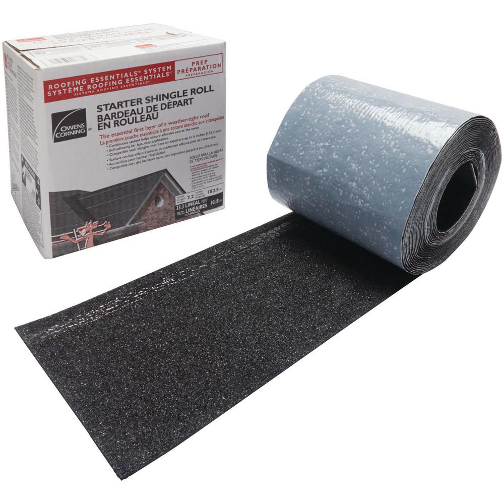 7 in. x 33 ft. (20 sq. ft.) Roofing Starter Shingle Roll - Super Arbor