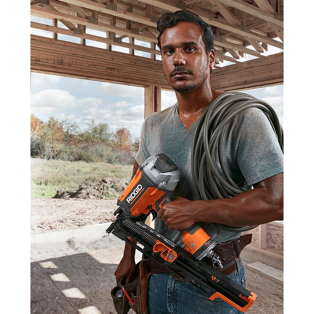 21-Degree 3-1/2 in. Round Head Framing Nailer - Super Arbor