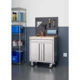 Basics 31 in. 1-Drawer Workbench with Pegboard - Super Arbor