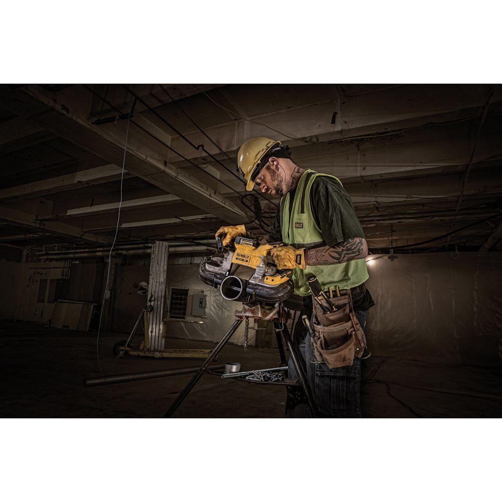 20-Volt MAX XR Lithium-Ion Cordless Brushless Deep Cut Band Saw Kit with (2) Batteries 5Ah, Charger and Case - Super Arbor