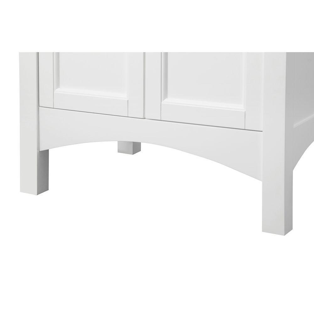 Haven 24 in. W Bath Vanity Cabinet Only in White - Super Arbor