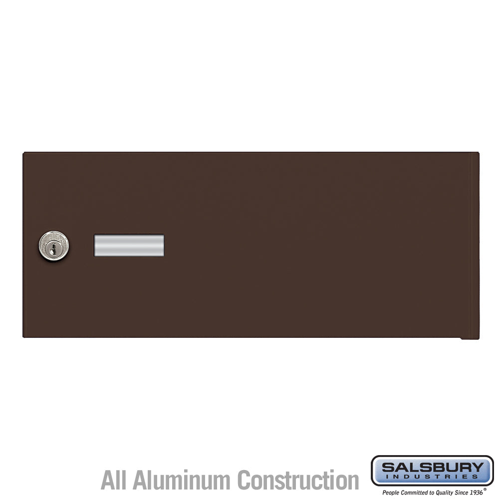Replacement Door and Lock for 4B+ Horizontal Mailbox with Keys - Bronze