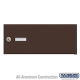 Replacement Door and Lock for 4B+ Horizontal Mailbox with Keys - Bronze
