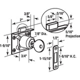 Drawer and Cabinet Lock, Mortise - Super Arbor