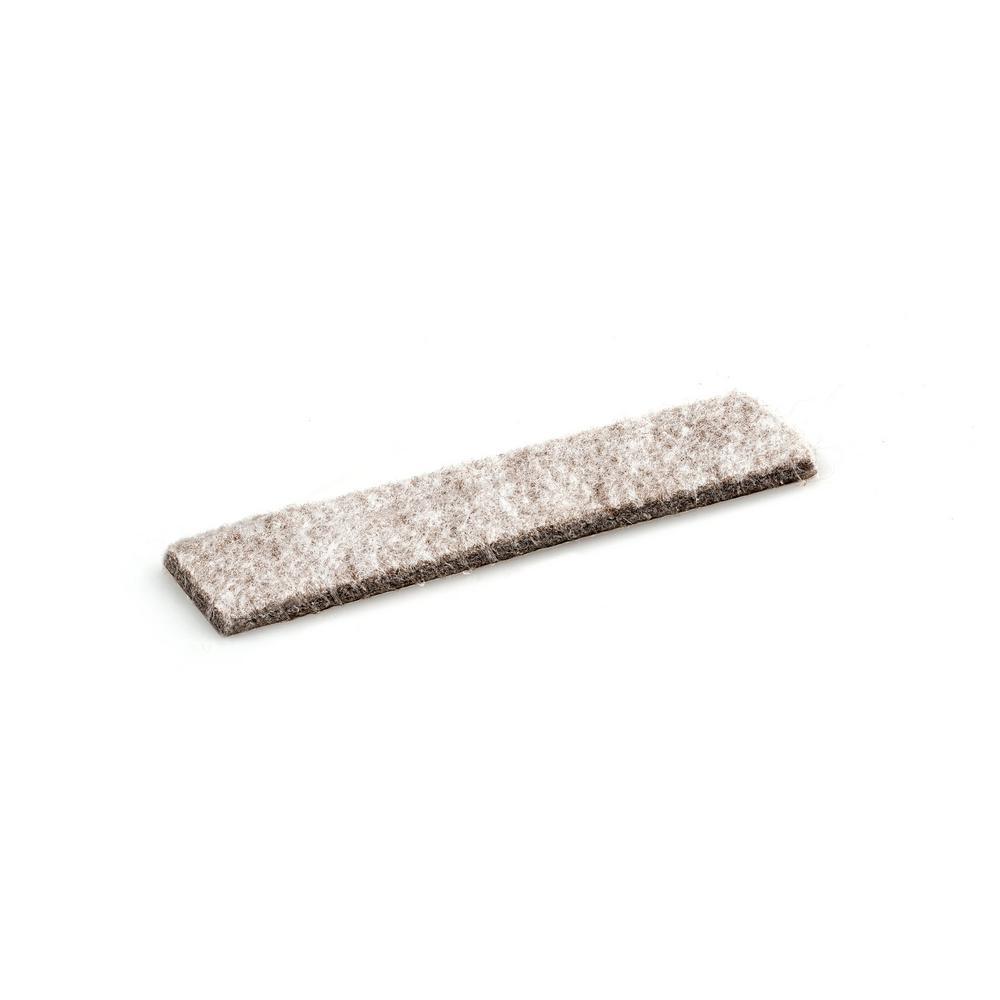 3-15/16 in. Self-adhesive Felt Pads (52-Pack) - Super Arbor