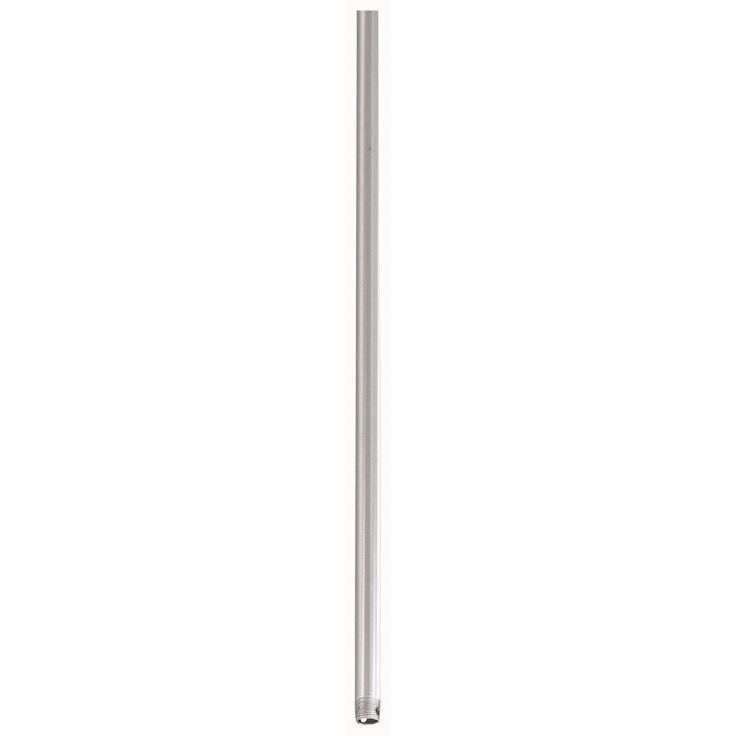 12 in. Brushed Aluminum Extension Downrod