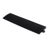 MotorDeck 12 in. x 3 in. Black Modular Edging Kit Male (22-Piece, Includes 2 Corner Edges)