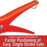 1/8 in. to 1-5/8 in. PC-1250 Single Stroke Plastic Pipe Cutter - Super Arbor