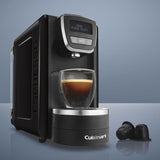 1-Cup Espresso Defined Black Espresso Machine