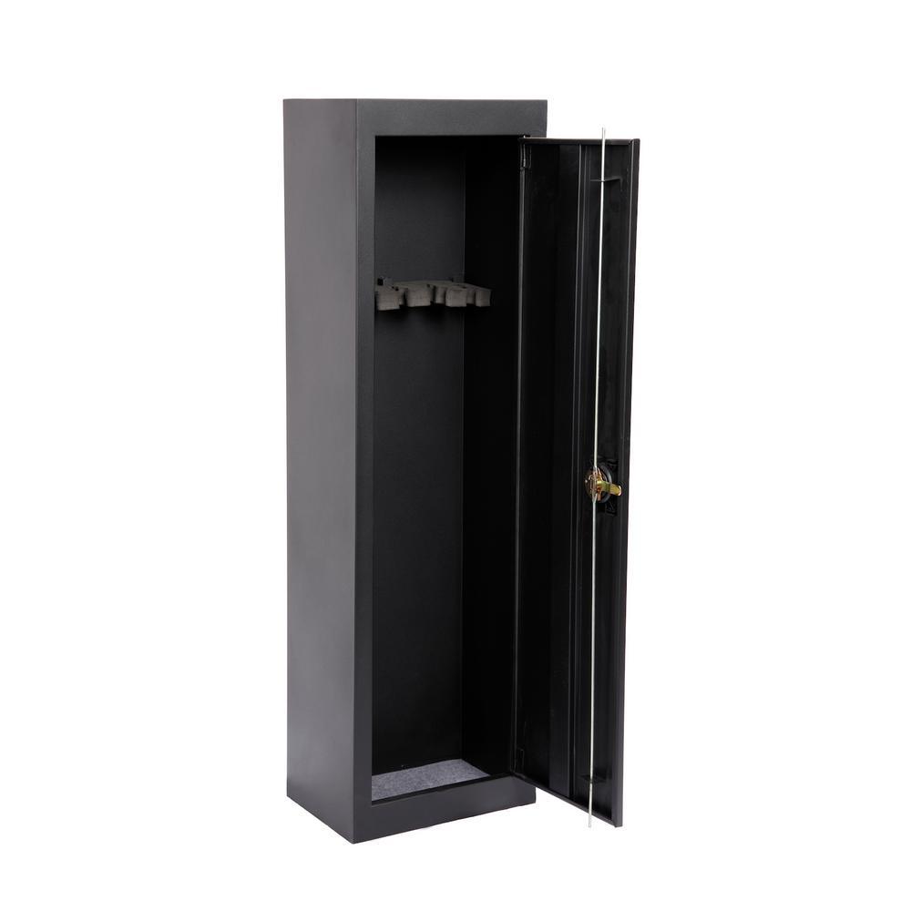 5-Gun Lockable Metal Security Gun Cabinet - Super Arbor