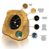 Bluetooth Outdoor Rock Speakers Canyon Sandstone Stereo - Super Arbor