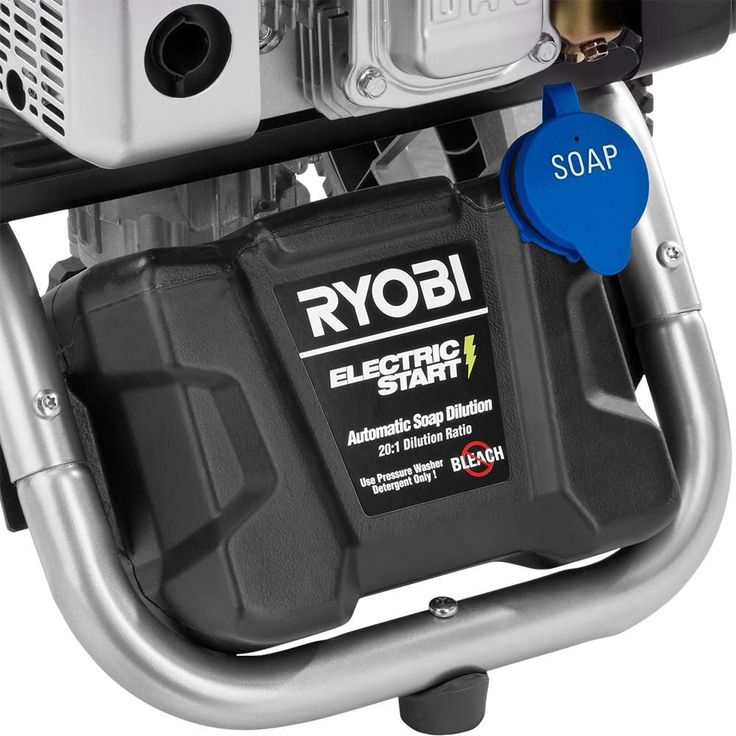 RYOBI 3,200 PSI 2.5 GPM ONE+ 18-Volt Electric Start Gas Pressure Washer with 15 in. Surface Cleaner