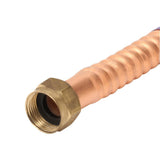 3/4 in. FIP x 3/4 in. Nominal Male/ Female Sweat x 15 in. Copper Water Heater Connector (7/8 in. O.D.) - Super Arbor