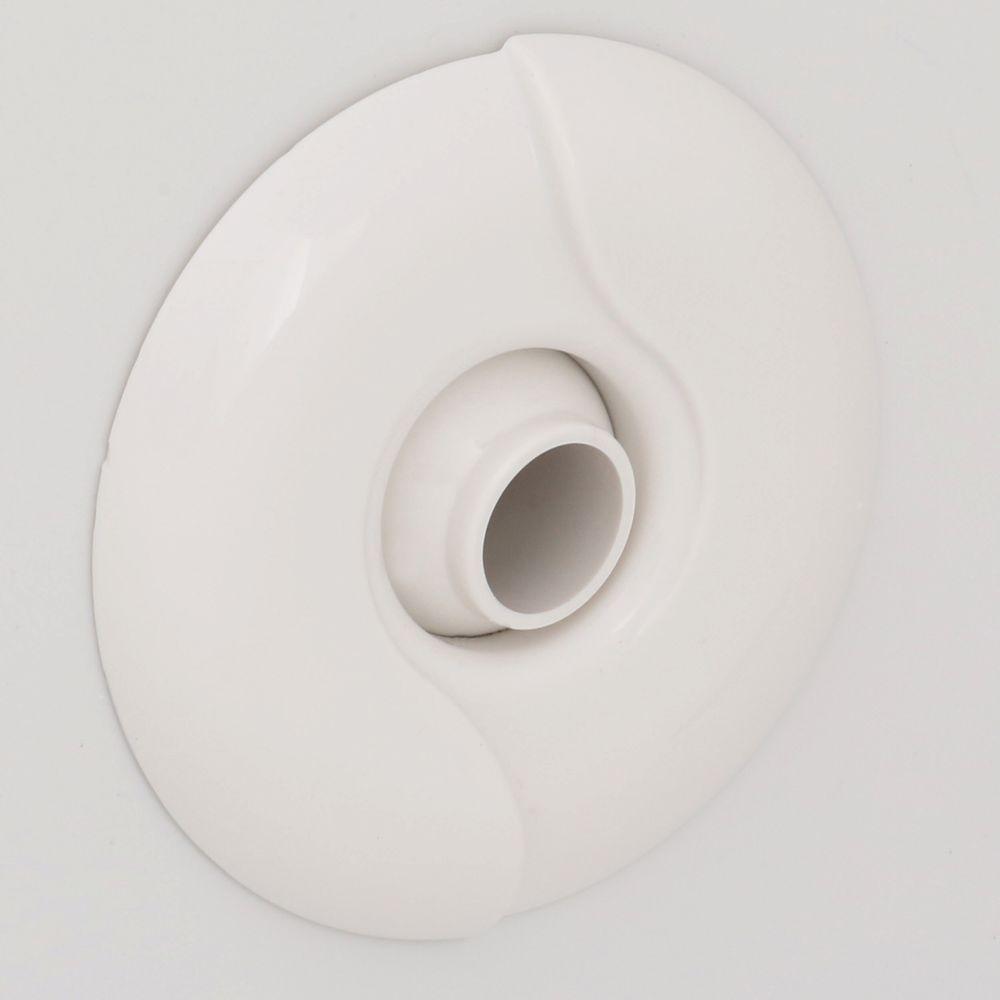 Savona 60 in. x 42 in. Oval Drop-In Whirlpool Bathtub in White - Super Arbor