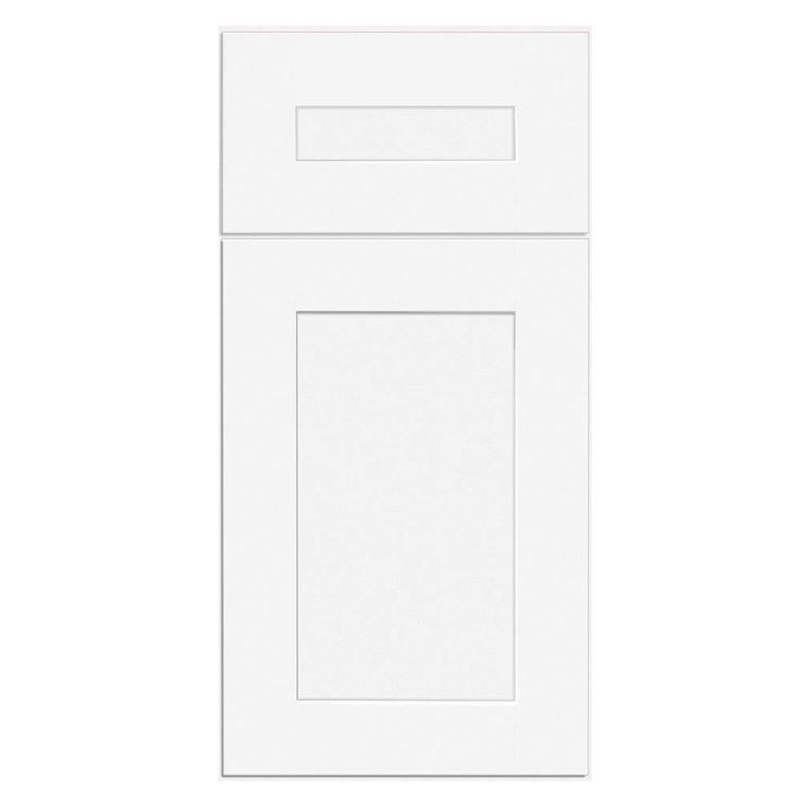 Home Decorators Collection Newport 30 in. W x 12 in. D x 42 in. H Assembled Plywood Wall Kitchen Cabinet in Pacific White with Soft Close