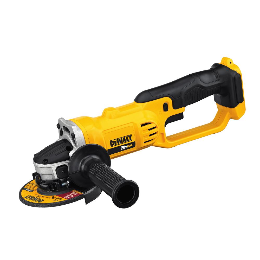 20-Volt MAX Lithium-Ion Cordless 4-1/2 in. to 5 in. Grinder with 5 Ahr Battery and Charger