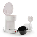 12-Cup White Coffeemaker