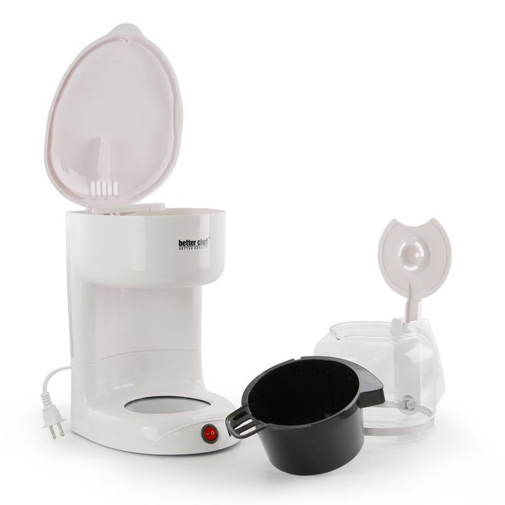 12-Cup White Coffeemaker