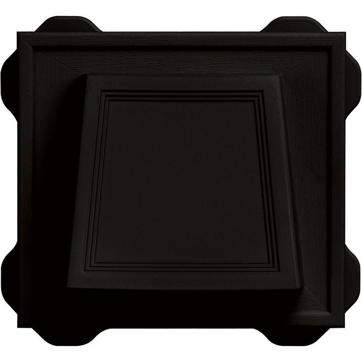 4 in. Hooded Vent #002-Black - Super Arbor