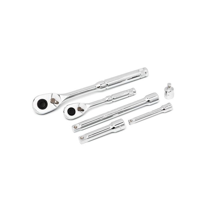 Crescent 1/4 in. and 3/8 in. Drive 6-Point Standard SAE/Metric Mechanics Tool Set with Case (150-Piece)