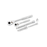 Crescent 1/4 in. and 3/8 in. Drive 6-Point Standard SAE/Metric Mechanics Tool Set with Case (150-Piece)