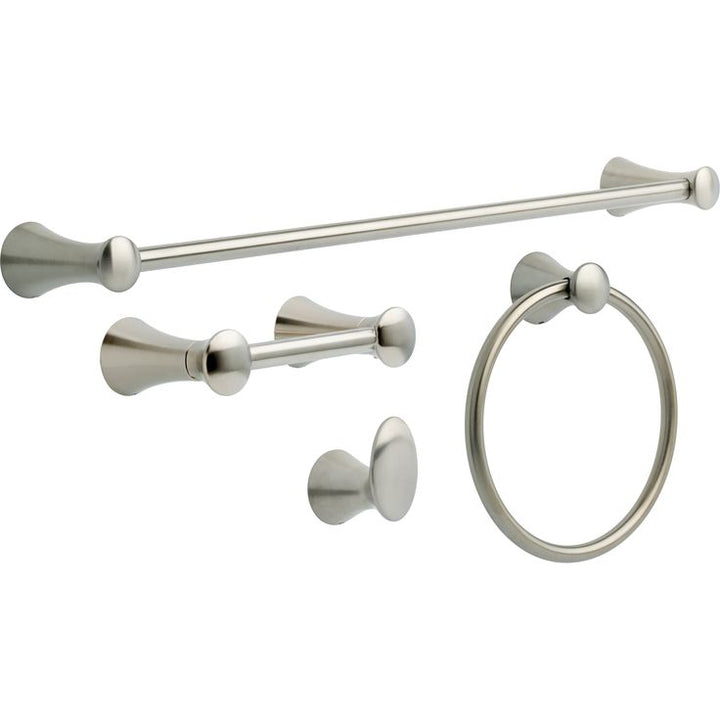 DELTA 4-Piece Lahara Decorative Bathroom Hardware Set
