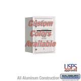 Recessed Mounted 4C Horizontal Mailbox - 6 Door High Unit - Rear Loading - USPS Approved