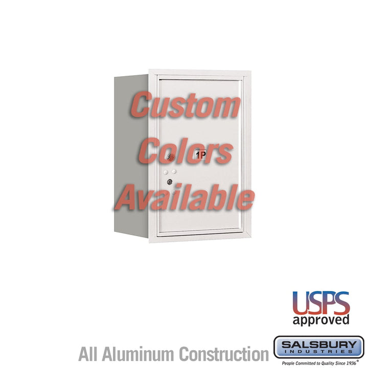 Recessed Mounted Parcel Locker - 6 Door High Unit - Rear Loading - USPS Approved