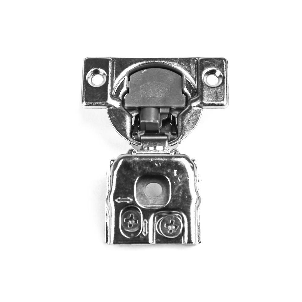 105-Degree 1 in. (35 mm) Overlay Soft Close Face Frame Cabinet Hinges with Installation Screws (15-Pairs) - Super Arbor