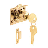 Solid Brass, Drawer and Cabinet Door Spring Latch - Super Arbor