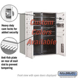 Recessed Mounted 4C Horizontal Mailbox - 10 Door High Unit - Double Column - Front Loading - Private Access
