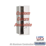Recessed Mounted 4C Parcel Locker - 10 Door High Unit - Single Column - Front Loading - USPS Access