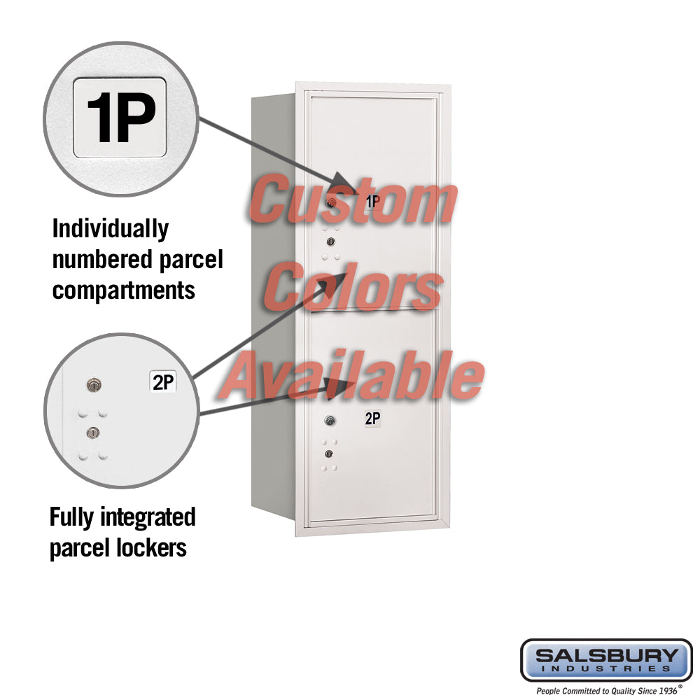 Recessed Mounted 4C Horizontal Mailbox Connector Kit for 13-Door High Units