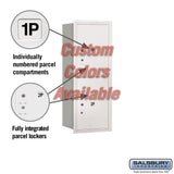 Recessed Mounted 4C Horizontal Mailbox Connector Kit for 13-Door High Units