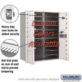 Recessed Mounted 4C Horizontal Mailbox - 11 Door High Unit - Double Column - Custom Color - Front Loading - Private Access