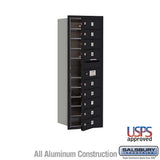 11-Door High Recessed Mounted 4C Horizontal Mailbox with USPS Access