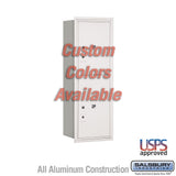 Recessed Mounted 4C Parcel Locker - 11 Door High Unit - Rear Loading - USPS Approved