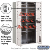 Recessed Mounted 4C Horizontal Mailbox with Parcel Lockers